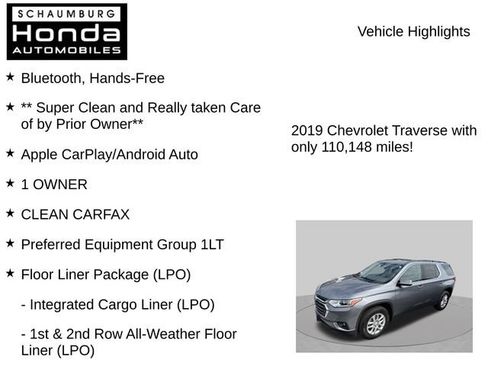 Used 2019 Chevrolet Traverse LT FWD image 7