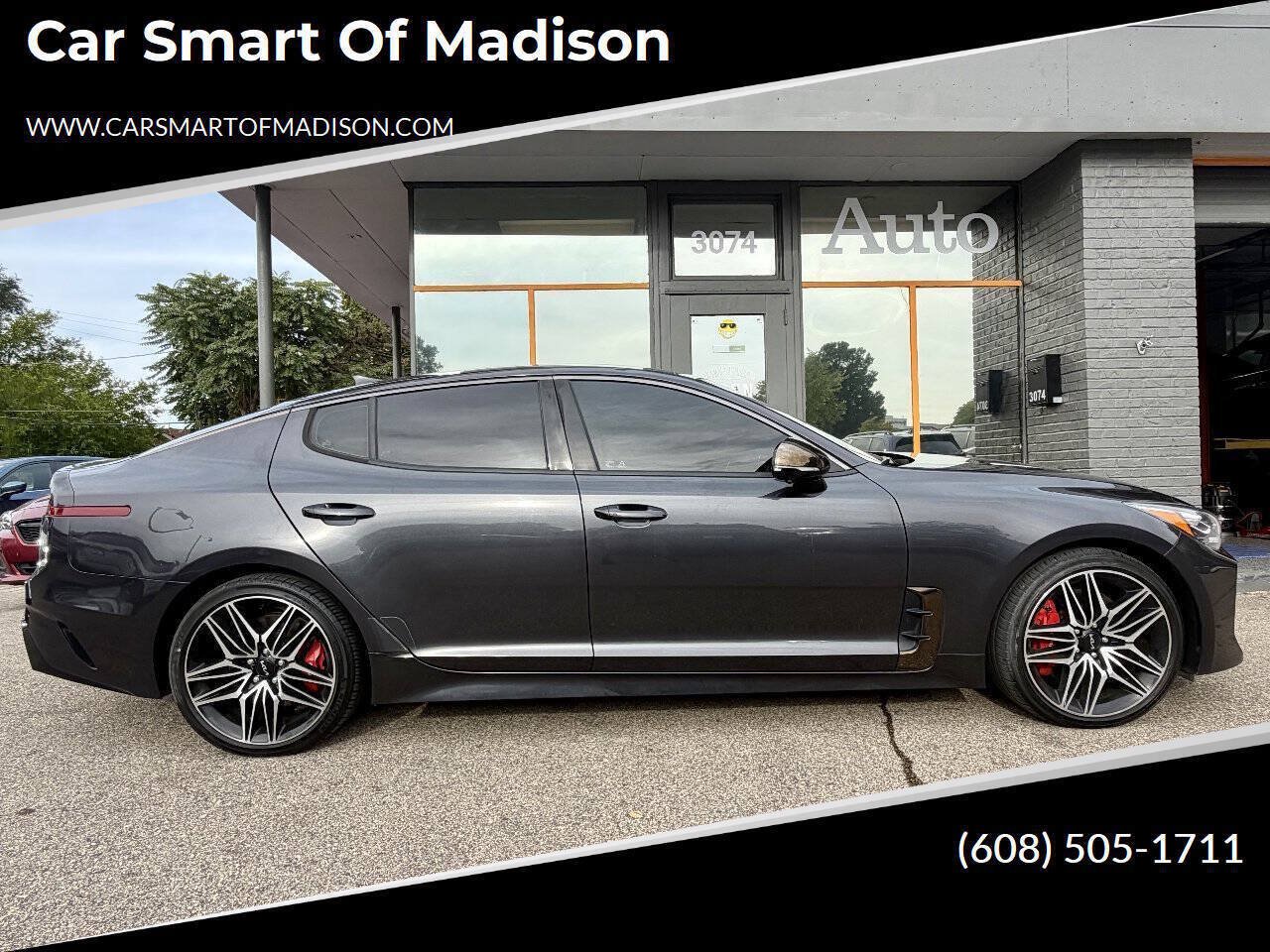 Used 2023 Kia Stinger GT2 w/ Red Interior Color Package AWD/4WD image 1