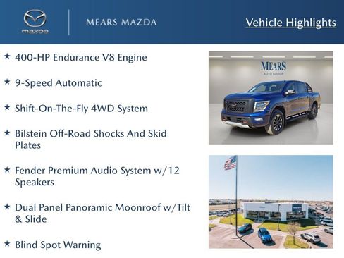 Used 2021 Nissan Titan PRO-4X w/ Pro-4x Convenience Package image 2