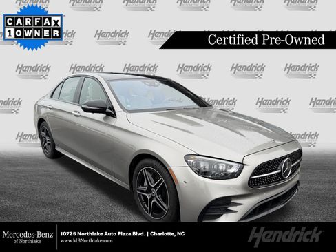 Certified 2023 Mercedes-Benz E 450 4MATIC Sedan image 1