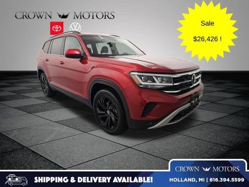 Used 2022 Volkswagen Atlas SE image 1