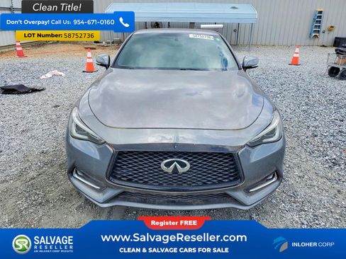 Used 2017 INFINITI Q60 3.0t w/ Premium Plus Package 3.0T RWD image 7