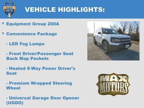 New 2025 Ford Bronco Sport Big Bend w/ Convenience Package image 6