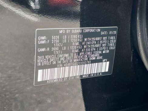 Used 2025 Subaru Outback Wilderness w/ Wilderness Package AWD/4WD image 27