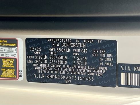 New 2026 Kia Carnival EX image 34