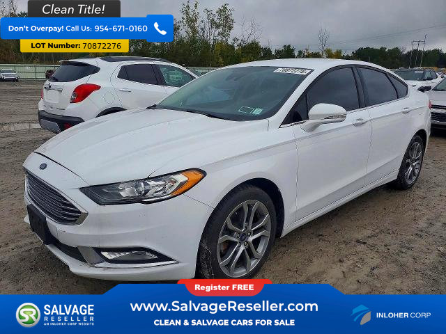 Used 2017 Ford Fusion SE AWD/4WD image 1
