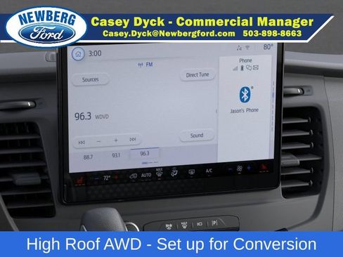 New 2026 Ford Transit 350 148 High Roof AWD w/ Upfitter Package image 14