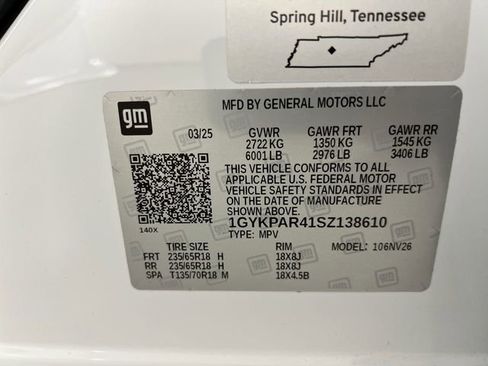 Certified 2025 Cadillac XT6 Luxury image 35