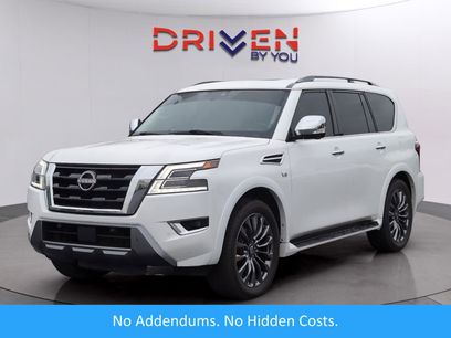 Used 2021 Nissan Armada Platinum w/ Captain's Chairs Package