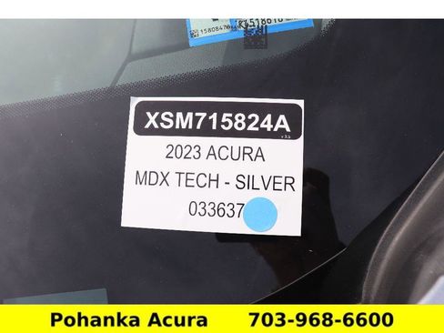 Certified 2023 Acura MDX SH-AWD w/ Technology Package image 37