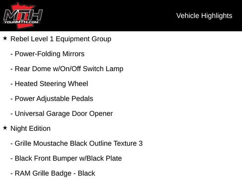 Used 2021 RAM 1500 Rebel w/ Rebel Level 1 Equipment Group image 10