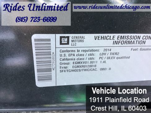 Used 2014 Chevrolet Cruze LT FWD image 35
