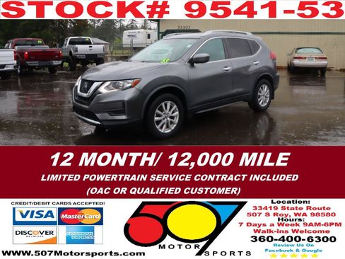 Used 2018 Nissan Rogue SV AWD/4WD image 3
