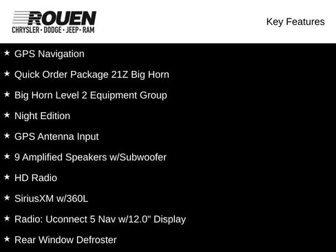 Used 2025 RAM 1500 Big Horn image 3