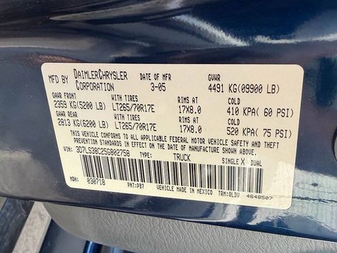 Used 2005 Dodge Ram 3500 Truck SLT AWD/4WD image 5