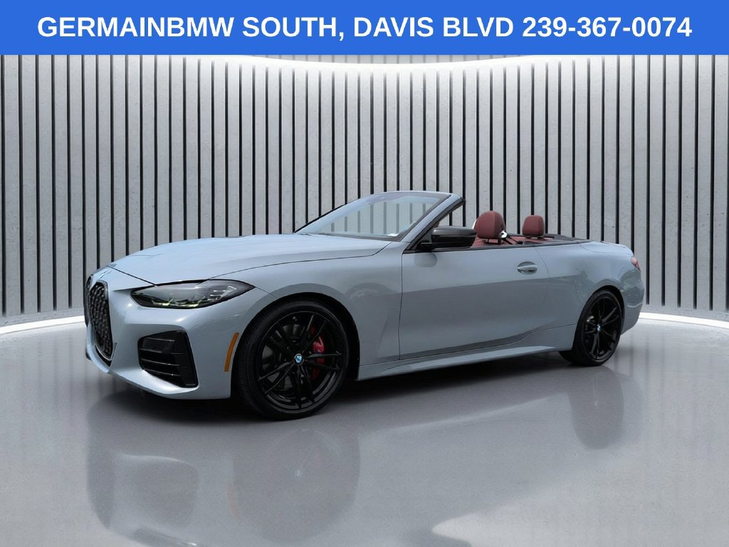 Certified 2024 BMW M440i Convertible w/ Shadowloine Package RWD image 1