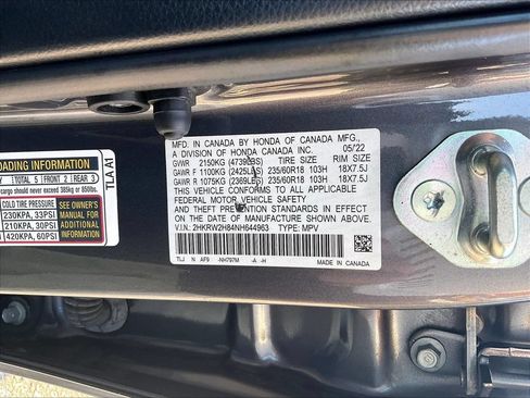 Certified 2022 Honda CR-V EX-L image 35