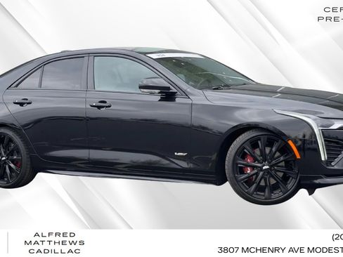 Certified 2023 Cadillac CT4 V w/ Navigation Package image 2