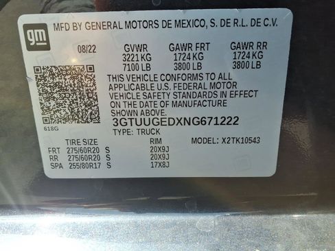 Used 2022 GMC Sierra 1500 Denali AWD/4WD image 37