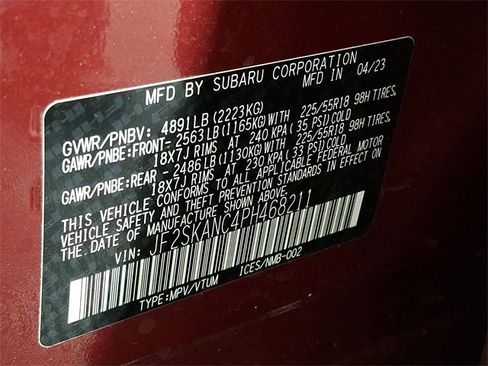 Certified 2023 Subaru Forester Limited image 29