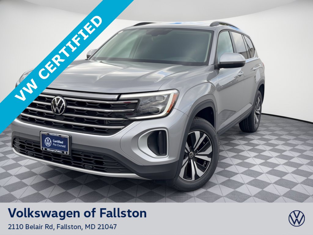 Certified 2024 Volkswagen Atlas SE AWD/4WD image 1