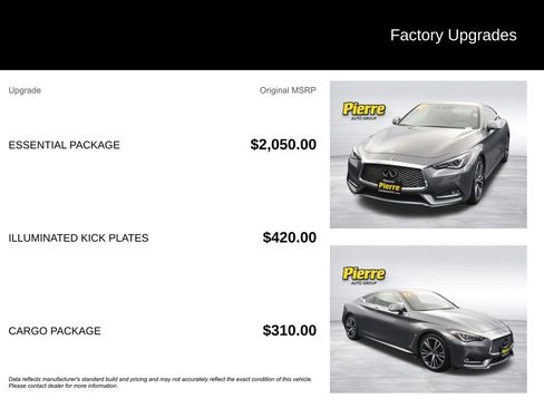 Used 2022 INFINITI Q60 3.0t Luxe w/ Essential Package image 13