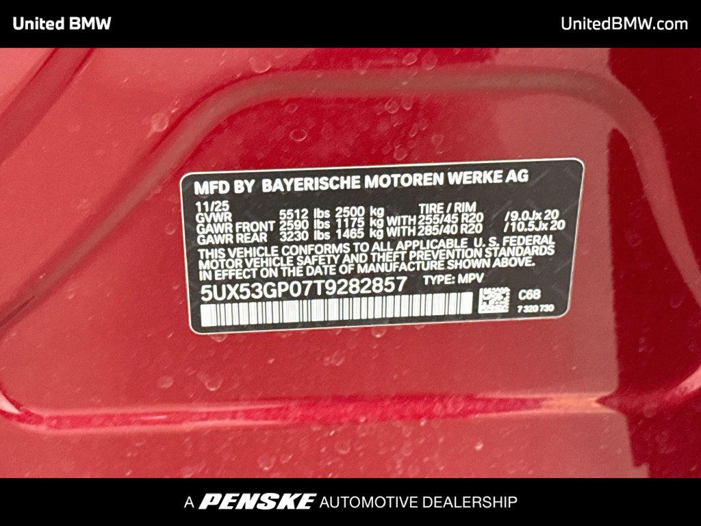 Certified 2026 BMW X3 xDrive30i AWD/4WD image 22