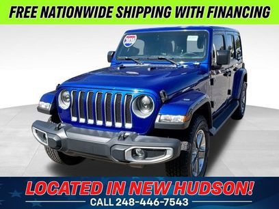 Used 2020 Jeep Wrangler Unlimited Sahara w/ Uconnect 4C Nav & Sound Group