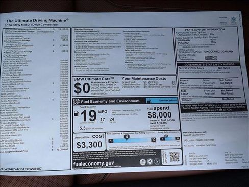 New 2026 BMW M850i xDrive Convertible image 18