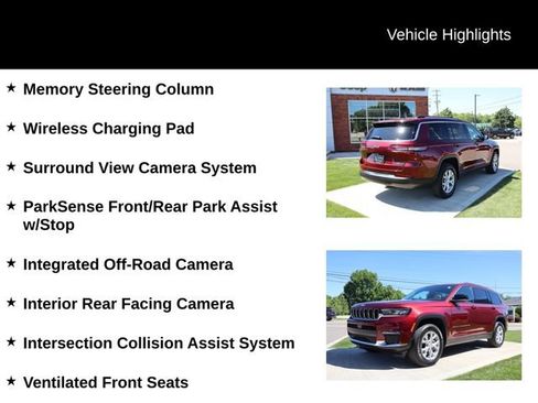 Used 2023 Jeep Grand Cherokee L Limited w/ Luxury Tech Group II AWD/4WD image 12