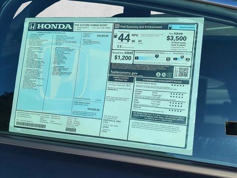 New 2025 Honda Accord Sport image 22