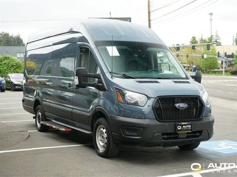 Used 2021 Ford Transit 250 148 High Roof Extended w/ Parcel Delivery Package RWD image 3