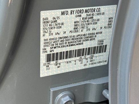 Used 2025 Ford Mustang Mach-E Premium AWD/4WD image 25