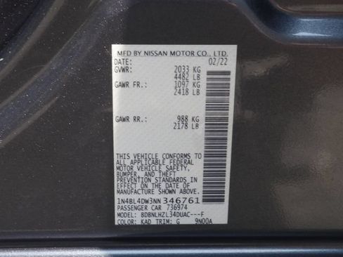 Used 2022 Nissan Altima 2.5 SV w/ SV Premium Package AWD/4WD image 24