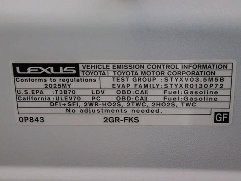 Used 2025 Lexus ES 350 w/ Accessory Package (Z2) FWD image 29