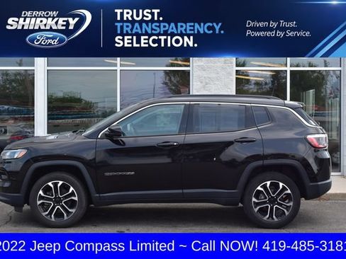 Used 2022 Jeep Compass Limited AWD/4WD image 2