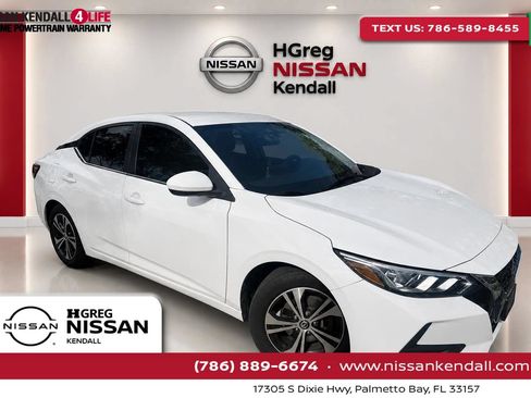 Used 2021 Nissan Sentra SV FWD image 1