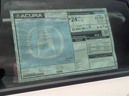 Used 2025 Acura TLX SH-AWD w/ A-SPEC Pkg image 19