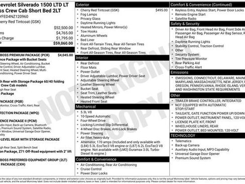 Used 2022 Chevrolet Silverado 1500 LT Trail Boss w/ LT Trail Boss Premium Package image 6