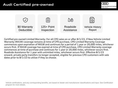 Certified 2023 Audi A8 L 3.0T w/ Comfort Plus Package