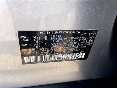 Used 2025 Subaru Outback Onyx Edition XT w/ Popular Package #2 image 34