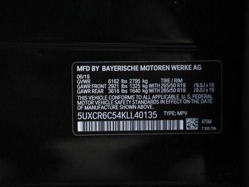 Used 2019 BMW X5 xDrive40i w/ Convenience Package image 43