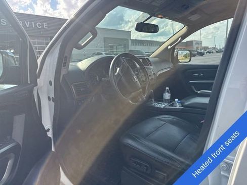 Used 2015 Nissan Armada Platinum w/ 2nd Row Captain Seat Package AWD/4WD image 12