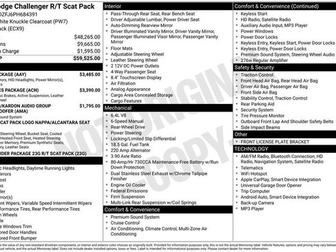 Used 2023 Dodge Challenger R/T Scat Pack w/ Plus Package RWD image 6