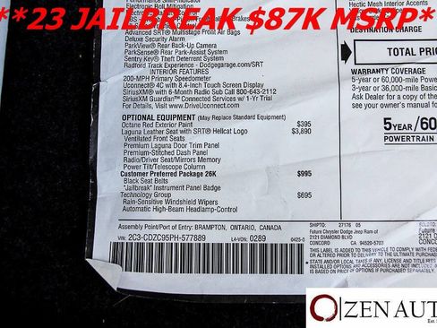 Used 2023 Dodge Challenger SRT Hellcat image 17