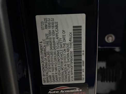 Used 2023 Honda Ridgeline RTL-E image 28