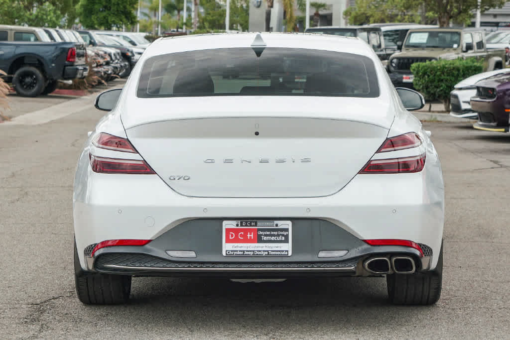 Used 2023 Genesis G70 2.0T w/ Sport Prestige Package RWD image 5