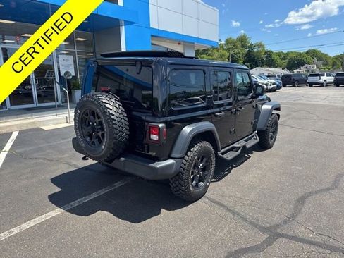Used 2021 Jeep Wrangler Unlimited Sport AWD/4WD image 2