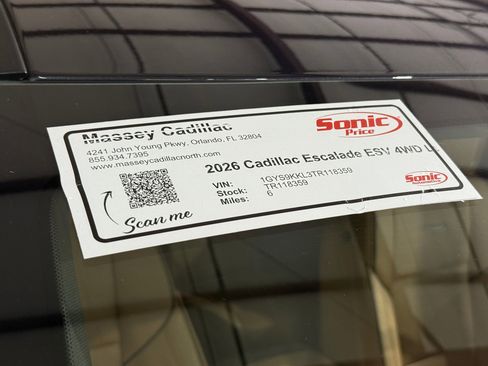 New 2026 Cadillac Escalade ESV Luxury image 56
