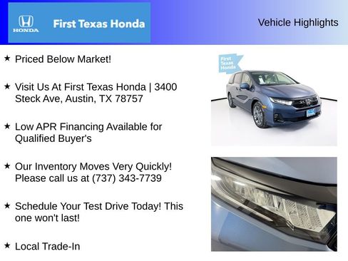 New 2026 Honda Odyssey Touring image 5